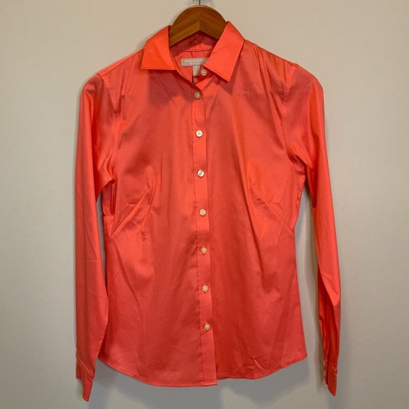 Banana Republic Tops - NWT! Orange Banana Republic Button Down
